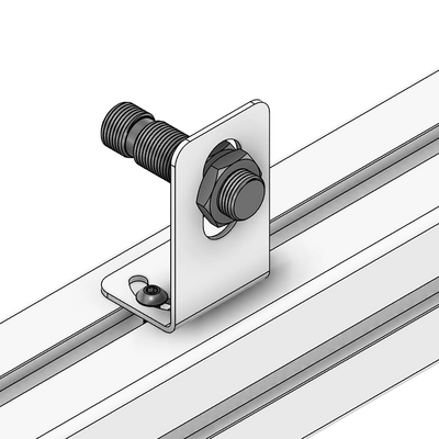 66-212-3 MODULAR SOLUTIONS ALUMINUM BRACKET<BRE>30 SERIES 12MM SENSOR HOLDING